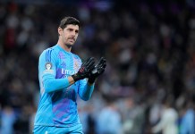 Baja sensible para el Real Madrid en la vuelta de las semifinales de la Copa del Rey El portero titular del Real Madrid y uno de los mejores porteros del mundo, Thibaut Courtois, no estará en el transcendental juego de vuelta de la Copa del Rey, Foto La Hora: AP.