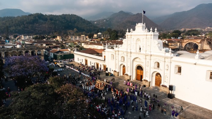 Conoce los cortejos procesionales de Antigua Guatemala durante la Cuaresma y Semana Santa 2025. Foto: Municipalidad de Antigua Guatemala