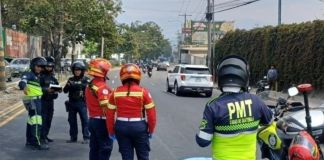 Menor fallecido en el kilómetro 6.8 ruta al atlántico. Foto La Hora: CBM