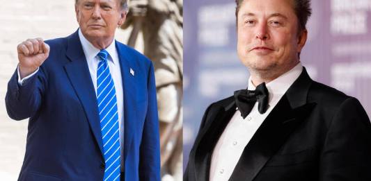 Donald Trump y Elon Musk Tesla