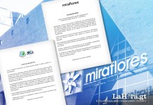 Empresa anuncia y lamenta que dos empleados fallecen en trabajos de rutina en Miraflores Empresa anuncia que dos empleados fallecen en trabajos de rutina en Miraflores