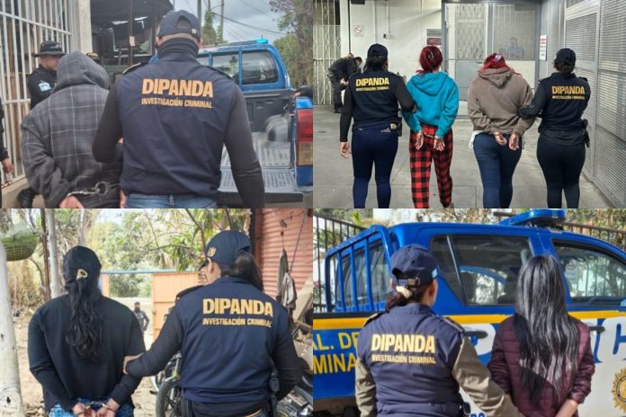 Autoridades realizaron 11 diligencias de allanamiento, en las cuales se capturaron de 6 personas relacionadas con el delito de extorsión.