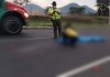 Debido al fallecimiento de una persona por politraumatismo, el cuerpo de Bomberos Voluntarios indicó que autoridades correspondientes realizarán diligencias en el lugar.