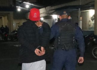 Alias "George" fue capturado tras ser sorprendido mientras empujaba una motocicleta que presentaba un reporte de robo