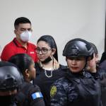 María Fernanda Bonilla y su guardaespaldas, José Luis Marroquín Ovalle, acusados por la muerte de Melisa Palacios. Foto La Hora: Instituto de la Víctima