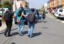La Policía Nacional Civil (PNC), capturo a una pareja presuntamente vinculada a una banda criminal conocida como "Los Cristaleros".