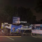 Debido a una manifestación en apoyo a la secta Lev Tahor, autoridades Tránsito, han reportado movilidad lenta sobre la Calzada Raúl Aguilar Batres.