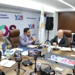 Iván Carpio, jefe de SAAS, en citación con diputados de VOS. Foto La Hora: Congreso.