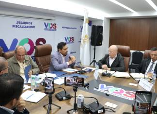 SAAS no ahonda en detalles tras citación de VOS por gastos de Baby Shower Iván Carpio, jefe de SAAS, en citación con diputados de VOS. Foto La Hora: Congreso.