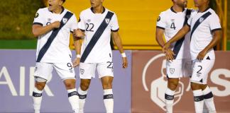 Guatemala venció a Guyana. Foto La Hora: Fedefut.