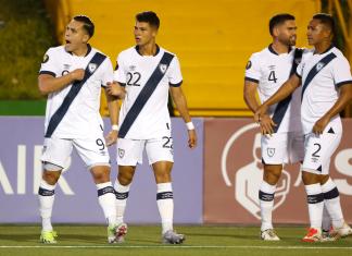 Guatemala venció a Guyana. Foto La Hora: Fedefut.