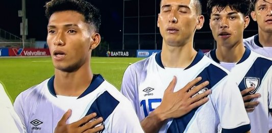 Guayana y Guatemala se enfrentan este viernes. Foto La Hora: Fedefut.