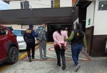 «Moto ladrones» son ligados a proceso por muerte de Capitana Morente Vinculados en la banda de "motoladrones". Foto La Hora: PNC