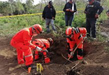 Localizan cuerpo enterrado en las faldas del volcán de Agua cuando limpiaban terreno