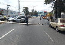 Accidentes y eventos complican el tránsito en la Ciudad de Guatemala este viernes 28 de marzo. Foto La Hora: PMT de la Ciudad de Guatemala.