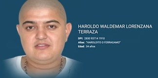 Guatemala, al igual que EE.UU. ha puesto una recompensa de Q 50 mil por información que lleve a la captura de "Haroldito".