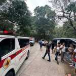 Tras la colisión de un bus colectivo, el Cuerpo Voluntario de Bomberos (CVB), dieron a conocer la atención y el traslado de 12 personas que resultaron heridas.