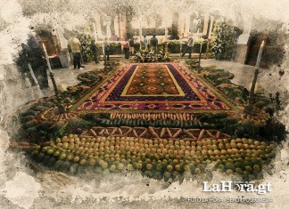 Altares y Huertos de velación durante Cuaresma y Semana Santa. Foto: La Hora / Sergio Osegueda