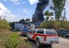 Incendio aldea Las Flores, Sumpango, Sacatepéquez.