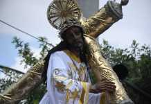 Procesión del Cuarto Domingo de Cuaresma: Jesús Nazareno, Redentor del Mundo, Parroquia Santísima Trinidad La consagrada imagen de Jesús Nazareno de Redentor del Mundo y Santísima Virgen de Dolores, Madre del Redentor, saldrán en su magno cortejo procesional del Cuarto Domingo de Cuaresma Hora: Sergio Osegueda.