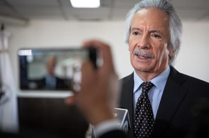 Fotografía de archivo del periodista guatemalteco José Rubén Zamora Marroquín. Foto La Hora: EFE