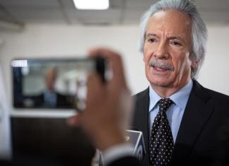 Fotografía de archivo del periodista guatemalteco José Rubén Zamora Marroquín. Foto La Hora: EFE