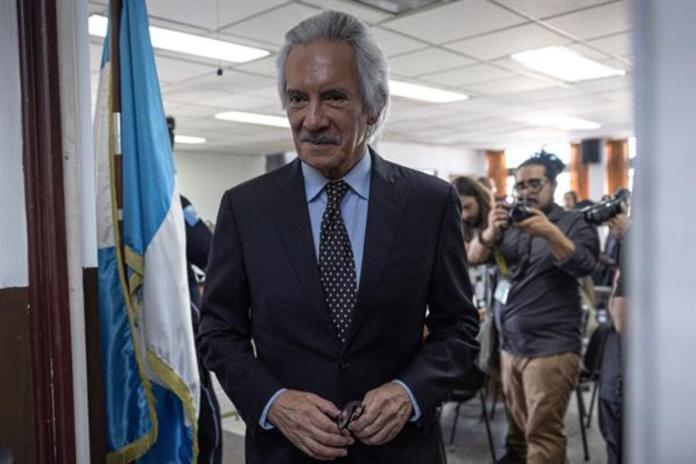 Fotografía de archivo del periodista guatemalteco Jose Rubén Zamora Marroquín. Foto La Hora: EFE