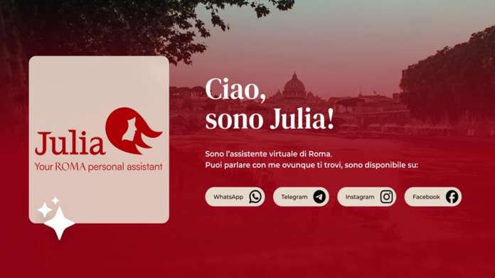 Julia, la nueva asistente virtual de Roma, facilita el acceso de turistas y residentes a información precisa y en tiempo real en más de 80 idiomas.