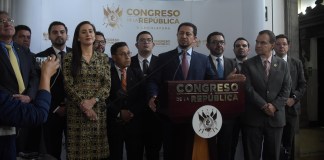 Junta Directiva del Congreso. Foto La Hora: José Orozco.