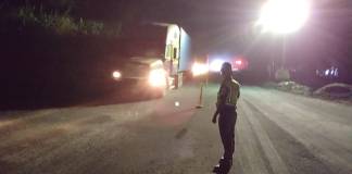 Tras las 72 horas durante horas de la madrugada se habilitó el paso vehicular en el kilómetro 44 de la ruta Palín-Escuintla.