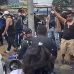 Manifestacion en el Periferico