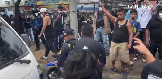 Manifestacion en el Periferico