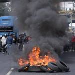 Manifestaciones contra seguro de vehículos