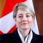 Fotografía de archivo de la ministra canadiense de Asuntos Exteriores, Melanie Joly. Foto La Hora: EFE Archivo
