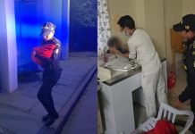 Agentes de la Policía Nacional Civil (PNC), rescataron a un menor de edad en estado de desnutrición, se encontraba en brazos de su madre en estado de ebriedad.