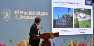 Ministro de Salud Pública, Joaquin Barnoya en próximas inauguraciones de puestos de salud