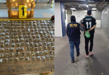 Autoridades policiales han destacado la incautación de 372 bolsas con ilícitos, así como la captura de dos personas vinculadas con la venta de este mismo. 