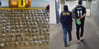 Autoridades policiales han destacado la incautación de 372 bolsas con ilícitos, así como la captura de dos personas vinculadas con la venta de este mismo. 