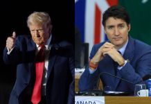 Trump sostuvo una llamada telefónica con Trudeu en medio de la guerra comercial Foto La Hora: EFE