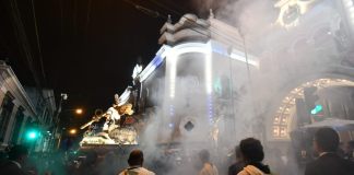 Con motivo del recorrido de la procesión penitencial del templo de El Calvario, autoridades de la PMT han indicado que se prevé una alta carga vehicular.