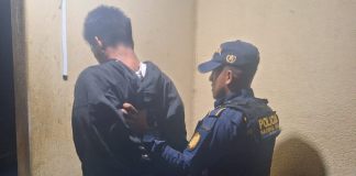 Tras un ataque armado, Policía Nacional Civil (PNC), realizan captura de un presunto sicario de la pandilla "Barrio 18".