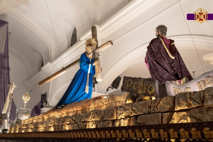 La consagrada imagen de Jesús Nazareno de los Milagros, del Santuario Arquidiocesano del Señor San José, saldrá en su procesión del primer Jueves de Cuaresma. Foto La Hora: Santuarios Arquidiocesano del Señor San José.