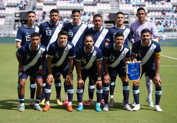 Guatemala se enfrenta esta noche frente a su similar de Guyana en la ida de la ronda preliminar del torneo, donde buscará su pase a la próxima Copa Oro. Foto La Hora: Fedefut.