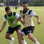 Guatemala se juega esta noche su pase a la Copa Oro cuando enfrente en el partido de vuelta de las preliminares a su similar de Guyana..Foto La Hora: Fedefut