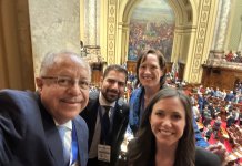 Senadora republicana destaca encuentro con funcionarios de Guatemala en Uruguay