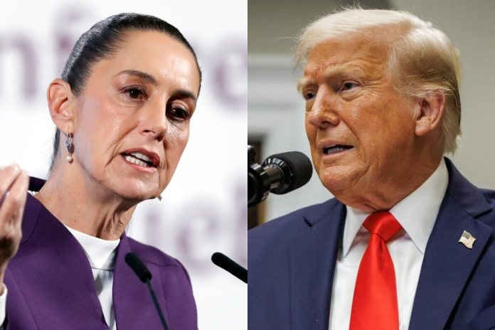 Sheinbaum y Trump mantendrán una llamada por los aranceles