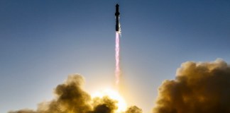 Despegue de Starship realizado el 6 de marzo del 2025. Foto La Hora: SpaceX