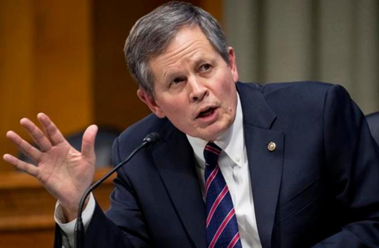 Estados Unidos: Senador Steve Daines llega a Pekín para tratar asuntos comerciales y tráfico de fentanilo El senador estadounidense Steve Daines. Foto La Hora: EFE Archivo.
