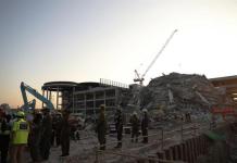 Según el Instituto Nacional de Medicina de Emergencia, 70 trabajadores de la construcción se encuentran desaparecidos tras un terremoto de magnitud 7,7 que azotó Myanmar y causó temblores que se sintieron en la vecina Tailandia. Foto La Hora: EFE.