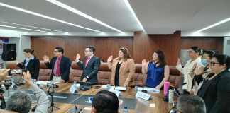 Autoridades de Salud y Finanzas explican proceso por el incremento salarial a salubristas. Foto: La Hora